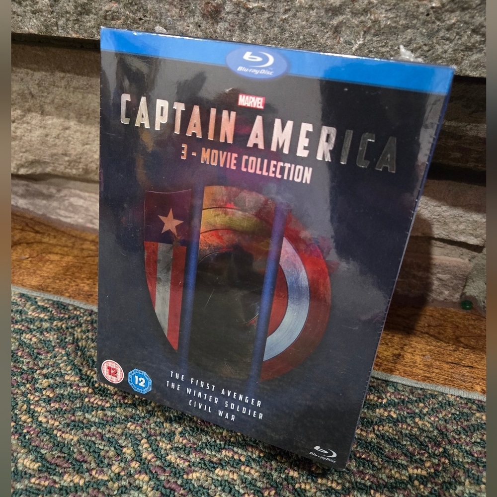 Marvel Captain America 3-Movie Collection Blu-ray